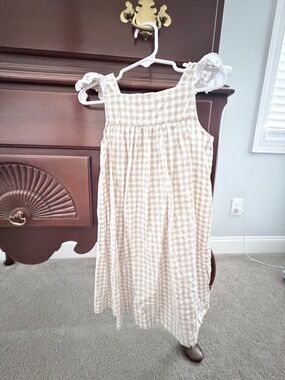 Stitchy Fish Gingham Sundress